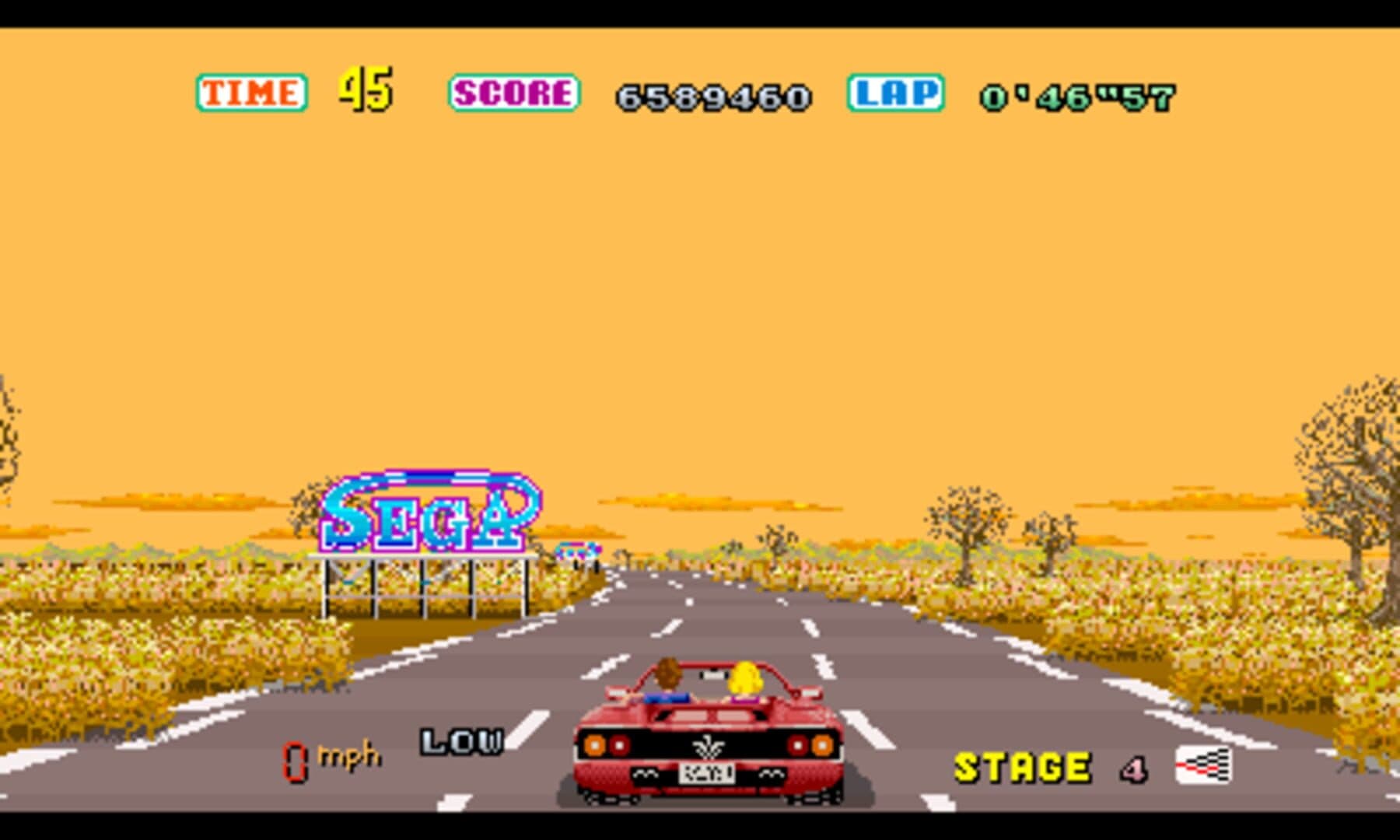 Capture d’écran 7 de 3D OutRun