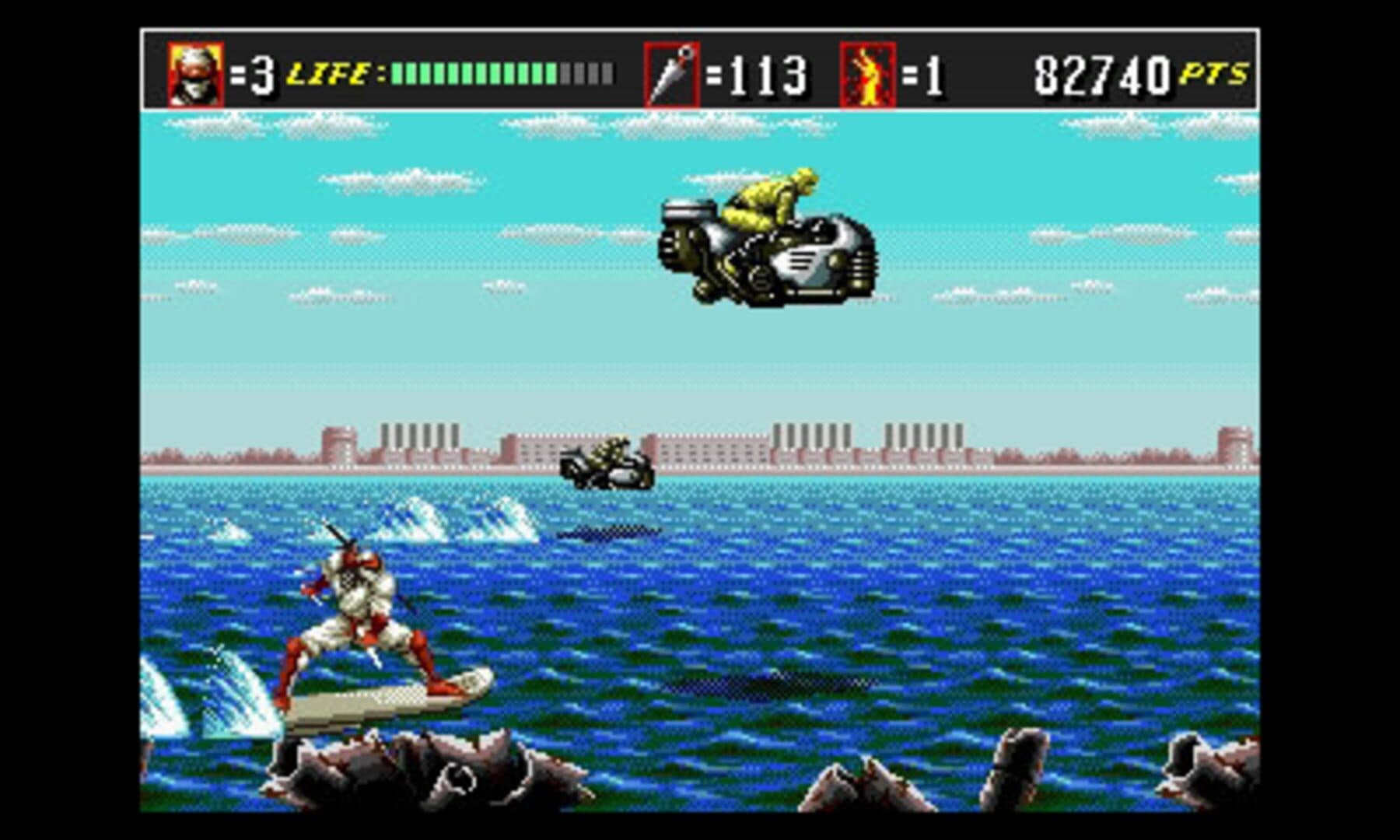 Capture d’écran 2 de 3D Shinobi III: Return of the Ninja Master
