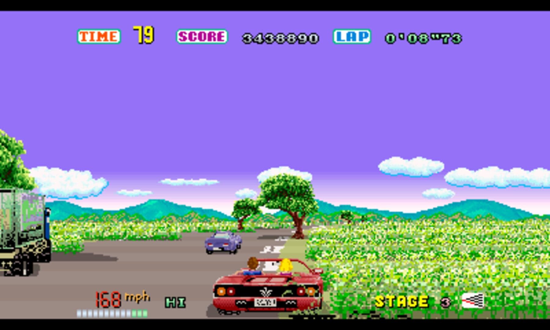 Capture d’écran 3 de 3D OutRun