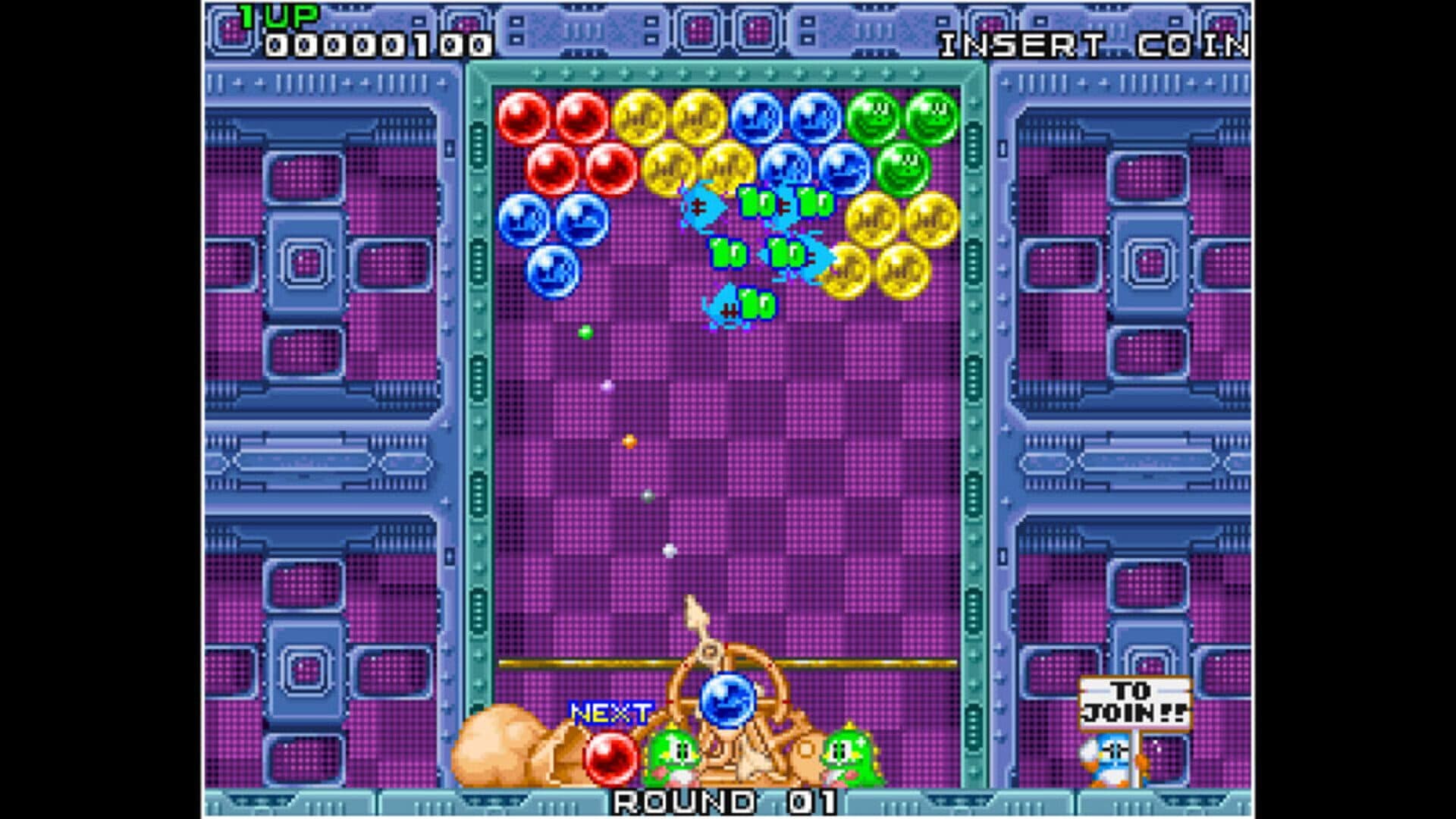 Capture d’écran 4 de ACA Neo Geo: Puzzle Bobble