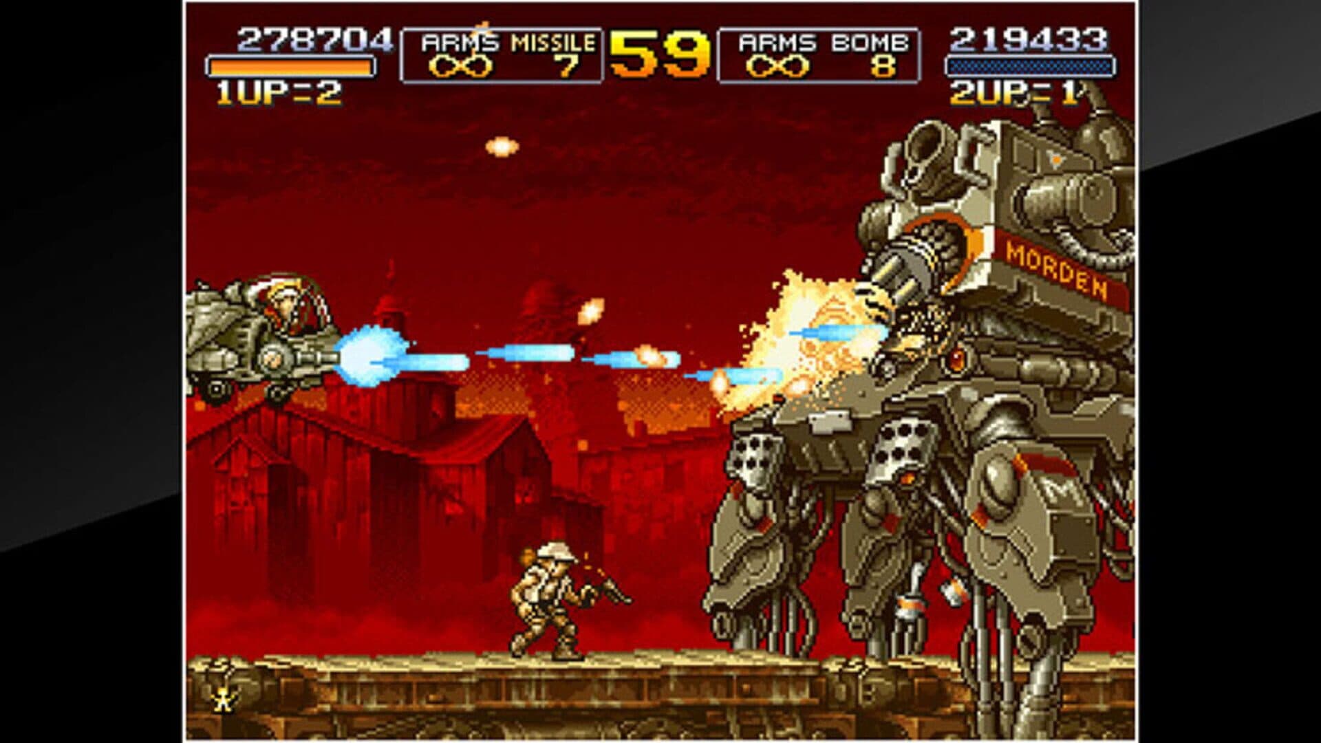 Capture d’écran 3 de ACA Neo Geo: Metal Slug 2