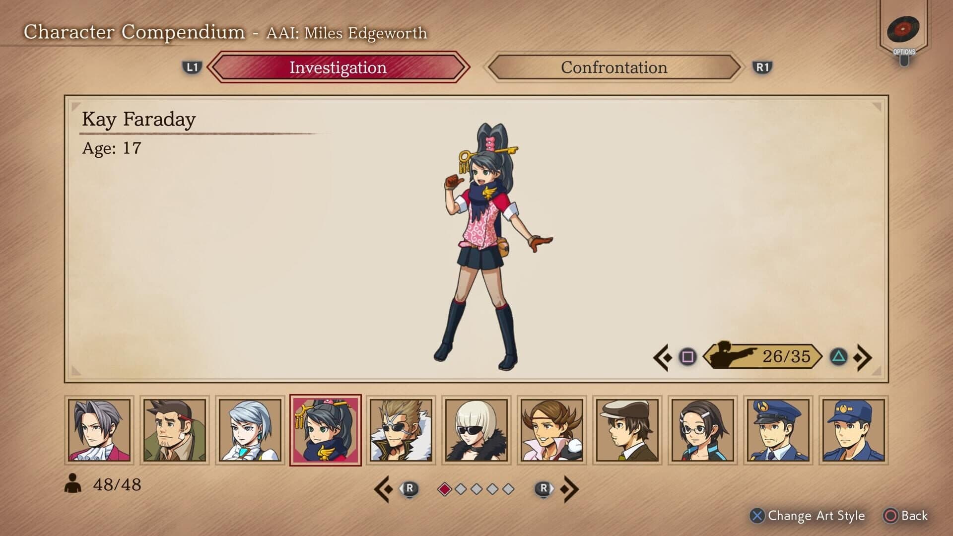 Capture d’écran 9 de Ace Attorney Investigations Collection