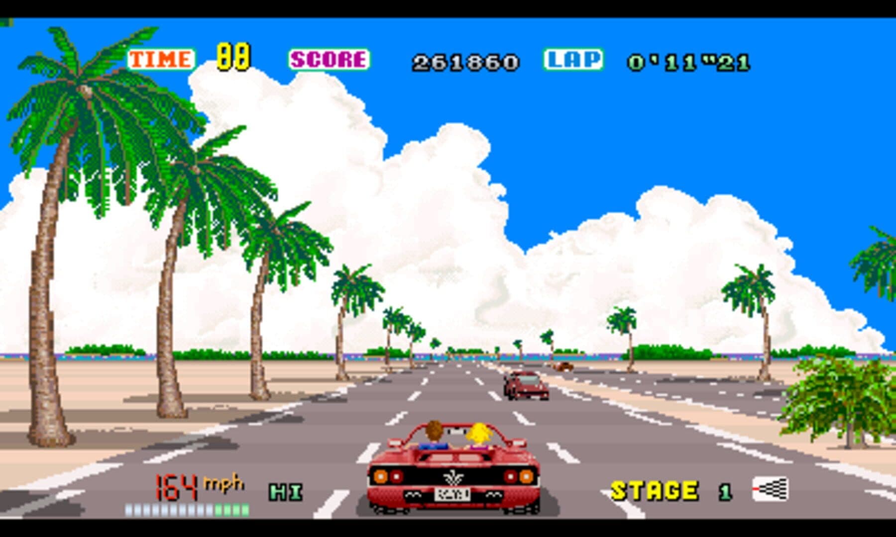 Capture d’écran 1 de 3D OutRun