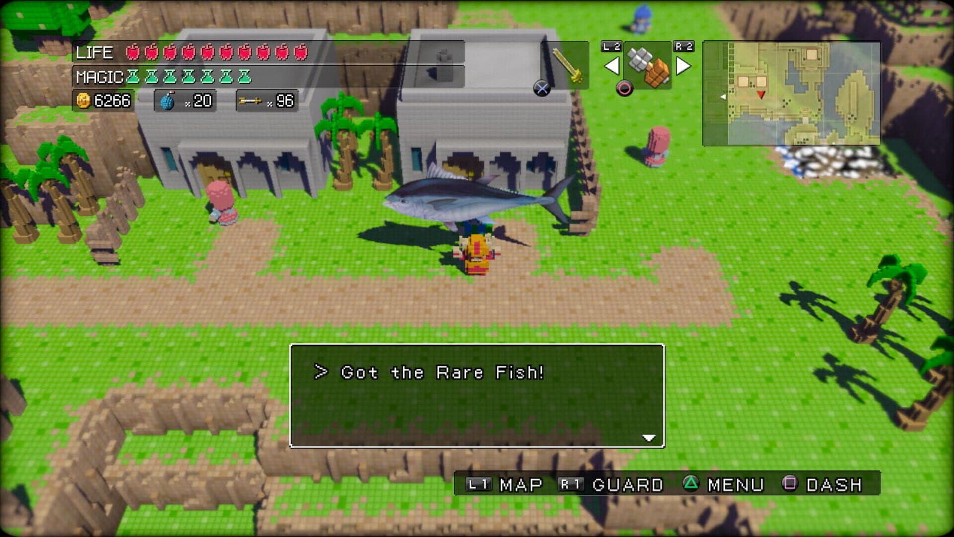 Capture d’écran 1 de 3D Dot Game Heroes
