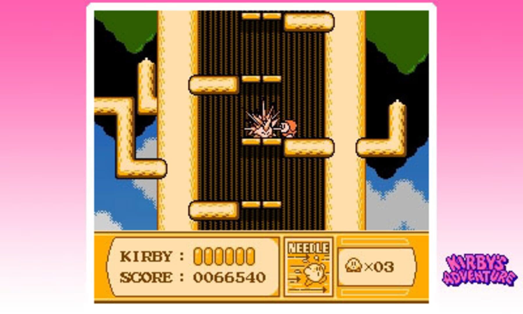 Capture d’écran 1 de 3D Classics: Kirby's Adventure